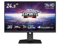 美品 msi G253PF 380hz ゲーミングモニター - メルカリ
