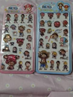 ONE PIECE 스티커 2장 세트