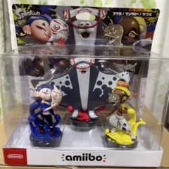 amiibo 스플라툰 3 스리미 연합 3체 세트