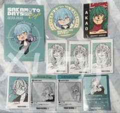 赤尾リオン　ミニフォトカード　タワーレコードカフェ　サカモトデイズ サカモトデイズ タワレコカフェ ミニフォトカードコレクション