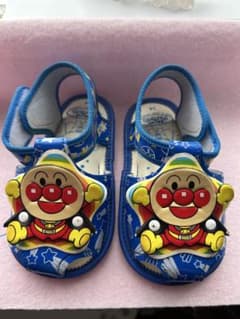 アンパンマン ベビーサンダル 14cm ブルーのサムネイル