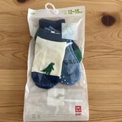 UNIQLO ソックス 靴下　3足セット 12-15cm 新品未使用のサムネイル