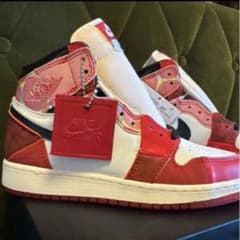NIKE ナイキ エアジョーダン1 スパイダーマン 23cm - メルカリ