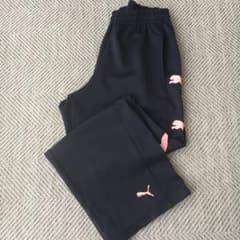 【お値下げ】PUMA ジャージ ネイビー メンズＭサイズのサムネイル