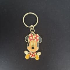 東京ディズニーリゾート ミニーマウス 首振り キーホルダー