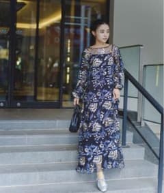Kastane embroidery organdy dressのサムネイル