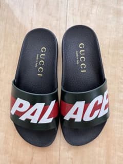 GUCCI x PALACE レディースサンダル サイズ34 - メルカリ