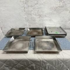 ステンレス製 業務用 ちりとり鍋 5個 セット まとめ売り ② A1276