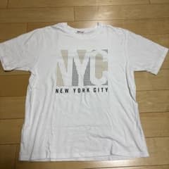 NYC プリント Tシャツ ホワイト Lのサムネイル