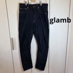美品 glamb Poly denim GB17AT/P01 サルエルデニム - メルカリ