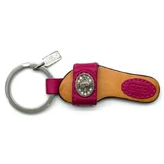 COACH Sandals Design Key Ring Pink Y2K - メルカリ
