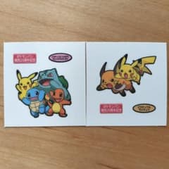 デコキャラシール　ポケモンパンのサムネイル