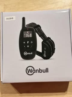 ワンブル Wanbull EM2IM 無駄吠え防止用品 犬用品 しつけ Wanbull EM2IM 無駄吠え防止用リモコン首輪セット