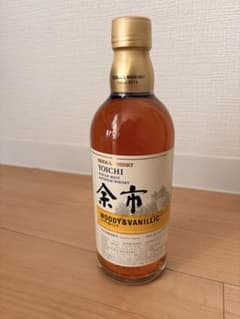 ニッカウイスキー余市 ウッディ＆バニラ 蒸溜所限定 500ml 箱付き