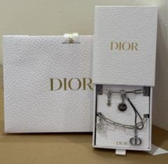Dior チャーム シルバー ギフト袋付きのサムネイル