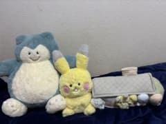 ポケモン レポートかいてね ピカチュウ カビゴン ぬいぐるみ ティッシュカバー ポケモン レポートかいてね ピカチュウ カビゴン ぬいぐるみ