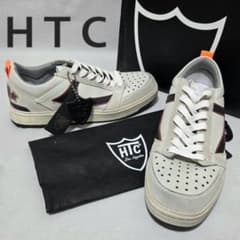 ♂新品・スニーカー【HTC】キャンバス×スエード 汚し加工 42 オフ 