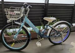 ✩k様専用✩子供用自転車 22インチ ウェルビー 水色 変速付オート
