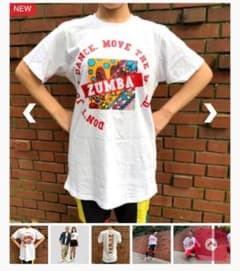 ZUMBA AZC限定Tシャツ　新品未開封　正規品のサムネイル