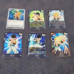 ドラゴンボール トレーディングカード6枚セット - メルカリ