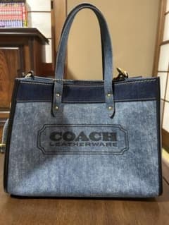 COACH デニム ショルダーバッグのサムネイル