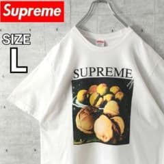 シュプリーム】18SS フルーツ柄 Tシャツ ホワイト L アメリカ製 - メルカリ