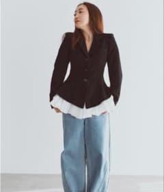 CADUNE カデュネ＜神崎 恵さんコラボ＞ペプラムジャケット CADUNE＜神崎恵さんコラボ＞ペプラムジャケット 完売商品 - メルカリ