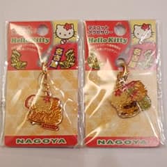 名古屋 ハローキティ ストラップ 2個セット - メルカリ