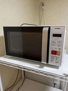 ELSONIC 電子レンジ 20L ホワイト - メルカリ