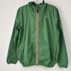 K-WAY ケイウェイ　クロード パッカブル　レインウェア　グリーン　M