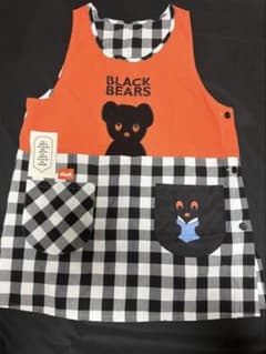 BLACK BEARS エプロン 保育士のサムネイル