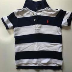 RalphLaurenボーダーポロシャツ 80のサムネイル
