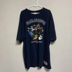 VETEMENTS カートゥーン Tシャツ ネイビー 売り切り価格のサムネイル