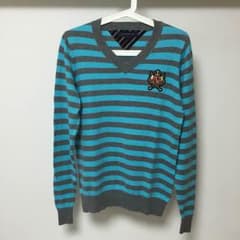 【づかちん様】TOMMY HILFIGER Ｖネック ニットのサムネイル