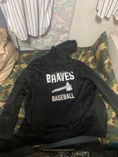 MLB ATLANTA BRAVES パーカー ブラックのサムネイル