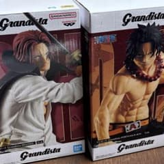 新品未開封 バンプレスト ワンピース グランディスタ シャンクス エース セット