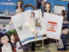 からかい上手の高木さん小豆島限定クリアファイル全種と舞台探訪マップ２枚他1点のサムネイル