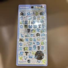 はぴだんぶい ボンボンドロップシール もじのサムネイル