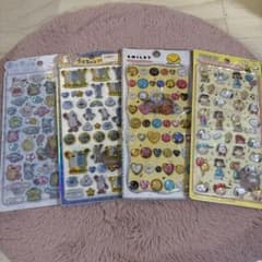 ボンボンドロップ うるちゅるポップシール 4枚セット サンリオ スヌーピーのサムネイル