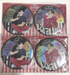 ハイキュー 黒尾鉄朗 孤爪研磨 おおきなキラキラ缶バッジ 猫部 - メルカリ