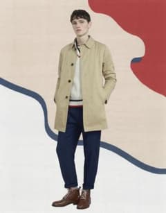 MAISON KITSUNE ステンカラーコートのサムネイル