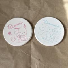 ポチャッコとシナモロール コースター 2枚セットのサムネイル