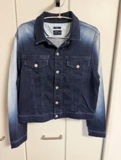 美品☆DIESEL インディゴブルー　ジョグジーンズデニムジャケットM