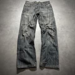 00s diesel black denim pants swag yoko L - メルカリ