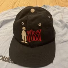 old stussy 80s キャップ　cap supreme 白タグのサムネイル