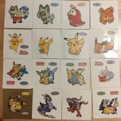 ポケモンパンシール16枚のサムネイル