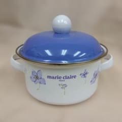 marie claire PARIS ホーロー両手鍋 花柄のサムネイル