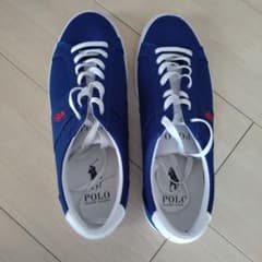 POLO RALPH LAUREN キャンバススニーカー ブルーのサムネイル