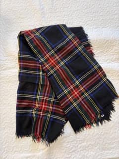 tricot COMME des GARCONS チェック柄マフラーのサムネイル