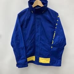 NAUTICA ノーティカ ナイロンジャケット L ブルー/イエロー - メルカリ